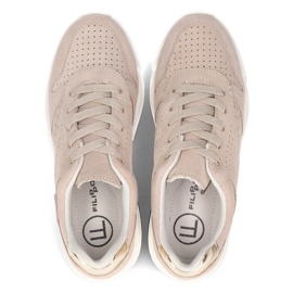 Zapatillas de cuero Filippo DP2156 / 21 Be beige 5