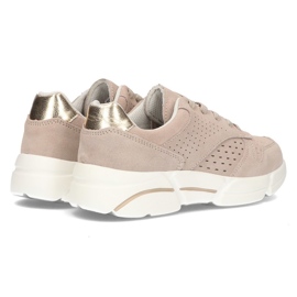 Zapatillas de cuero Filippo DP2156 / 21 Be beige 6