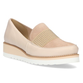 Zapatos de piel Filippo 091 beige 2 Zapatos de piel Filippo 091 beige 2