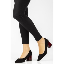 Filippo DP2382 / 21 Bk Rd zapatos de salón negros 4