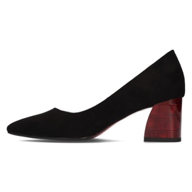Filippo DP2382 / 21 Bk Rd zapatos de salón negros 5