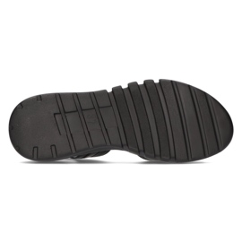 Sandalias negras con cuña Filippo DS2352/21 Bk negro 4