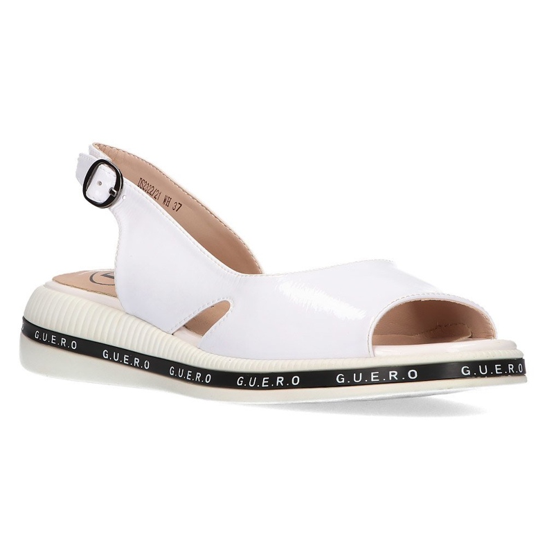 Sandalias con cuña Filippo DS2322/21 Wh blanco 1
