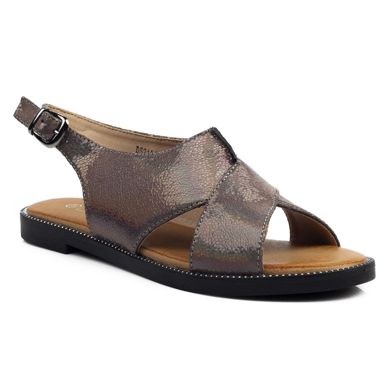 Sandalias Filippo DS2104/21 Gm gun metal multicolor 1