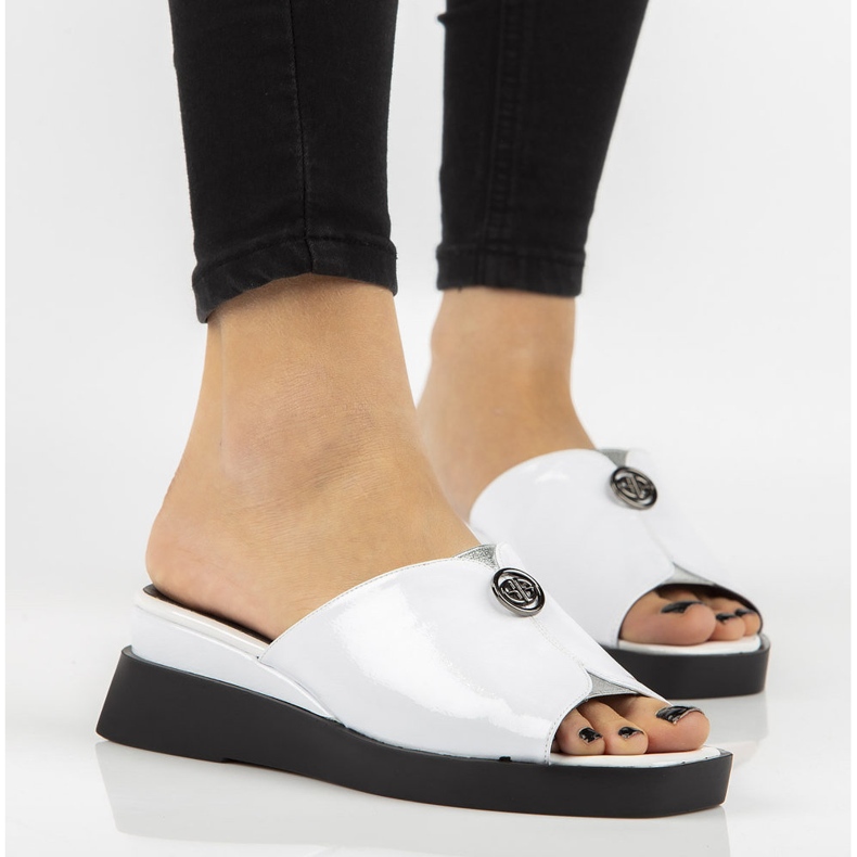 Filippo DK2351 / 21 Wh zapatillas blancas blanco 1