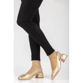 FILIPPO DP2086/21 Go dorado tacones altos 3