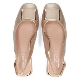 FILIPPO DP2086/21 Go dorado tacones altos 5