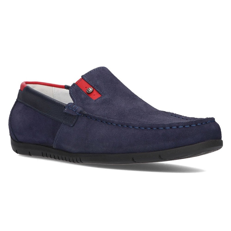 Mocasines ante Filippo 5274-5 azul marino 1
