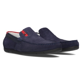 Mocasines ante Filippo 5274-5 azul marino 4