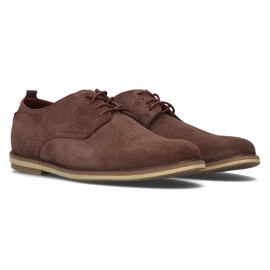 Zapatos de piel Filippo 5385-3 marrón 3