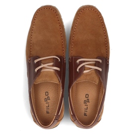 Filippo Zapatos de piel 5329-3 marrón 4