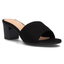 Pantuflas Filippo DK060/17 Bk negro 1