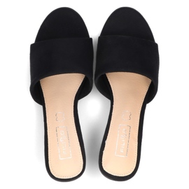 Pantuflas Filippo DK060/17 Bk negro 4