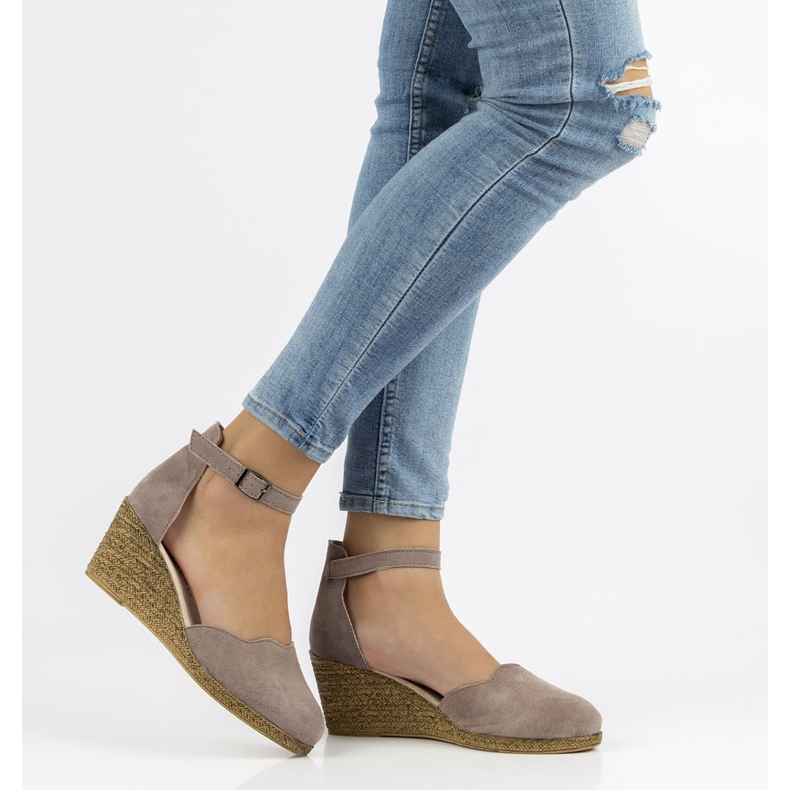 Sandalias de piel Filippo DS1394/21 Sd jaspeado-beige 2