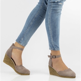 Sandalias de piel Filippo DS1394/21 Sd jaspeado-beige 4