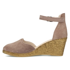 Sandalias de piel Filippo DS1394/21 Sd jaspeado-beige 5
