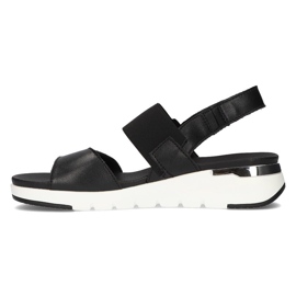 Sandalias de piel Filippo DS2140/21 Bk negro 5