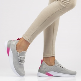 Zapatillas de mujer Filippo DSP2299 / 21 Gr gris 4
