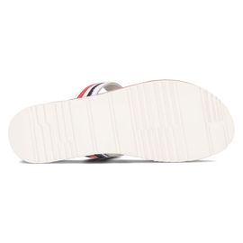 Zapatillas de piel Filippo DK2327/21 Wh blanco 4