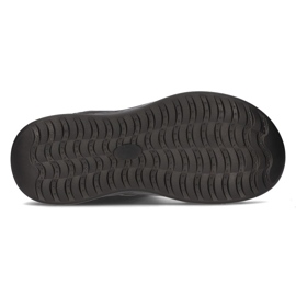 Sandalias de hombre en piel Filippo MS2305/21 Bk negro 4