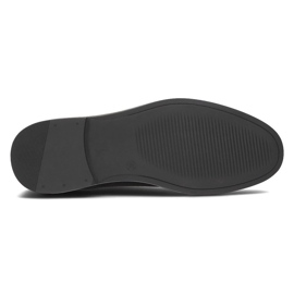Zapatos de cuero Filippo MP2399/21 Bk negro 3