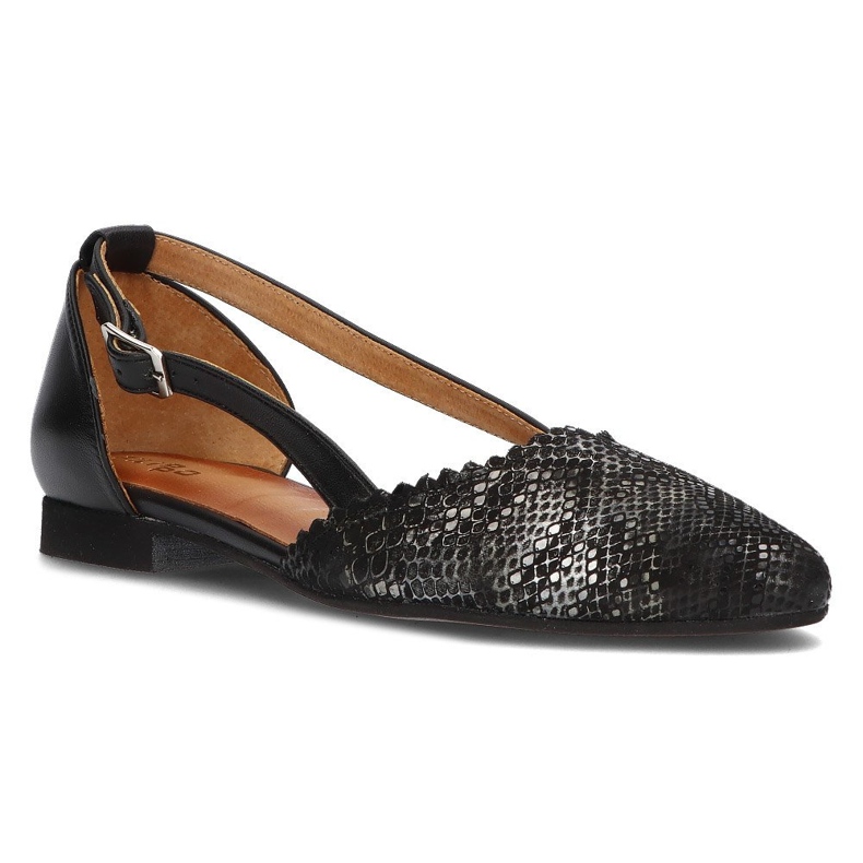 Zapatos de piel Filippo 4972A negro 1