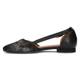 Zapatos de piel Filippo 4972A negro 3