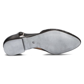 Zapatos de piel Filippo 4972A negro 4