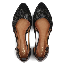 Zapatos de piel Filippo 4972A negro 5