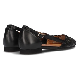 Zapatos de piel Filippo 4972A negro 6