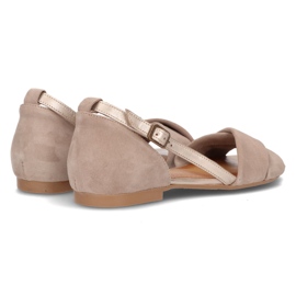 Sandalias de piel Filippo 04614-04/00-5 beige 6