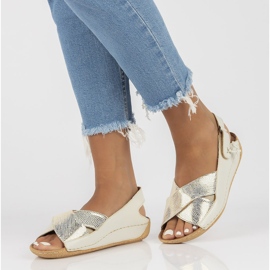 Sandalias de piel Filippo 00994-37/00-5 crudo 1