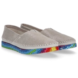 Zapatos de piel Filippo DP1213/21 Si plata 4