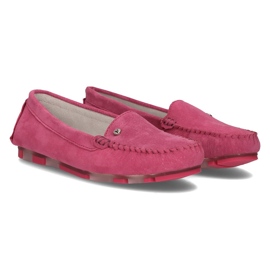 Mocasines de piel Filippo DP2037/21 Fh rosa rosado 6
