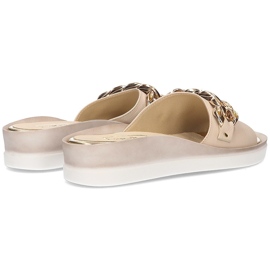 Babuchas de piel Filippo 105 beige 6