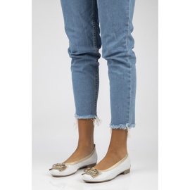 Bailarinas Filippo 103 de piel blanco 4