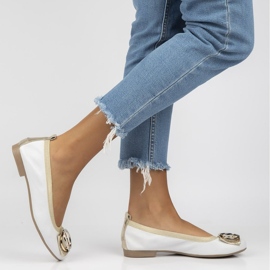 Bailarinas Filippo 103 de piel blanco 8