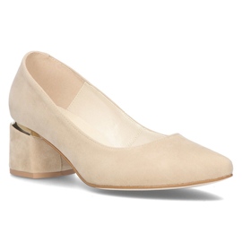 Zapatos de salón Filippo 2870 beige 1 Zapatos de salón Filippo 2870 beige 1