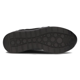 Zapatillas de cuero Filippo DP3170 / 21 Bk negro 4