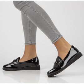 Mocasines de piel Filippo DP1515/21 Bk L negro 2