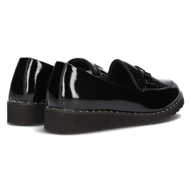 Mocasines de piel Filippo DP1515/21 Bk L negro 8