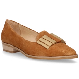 Filippo 1344 zapatos Kork de terciopelo naranja 1