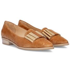 Filippo 1344 zapatos Kork de terciopelo naranja 6