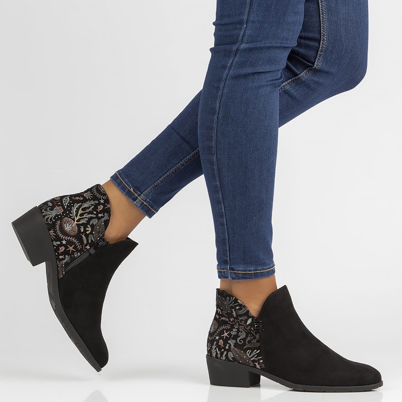 Botas Filippo DBT1475/21 Bk negras negro multicolor 2 Botas Filippo DBT1475/21 Bk negras negro multicolor 2