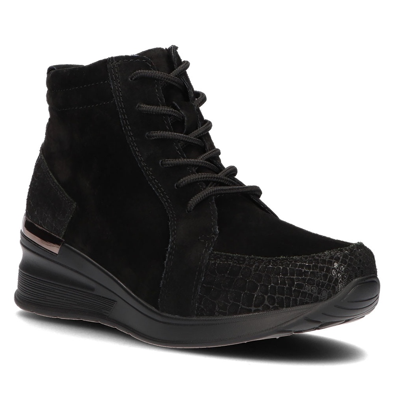 Botines de piel Filippo DBT1504/21 Bk Bk negro 1 Botines de piel Filippo DBT1504/21 Bk Bk negro 1