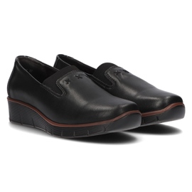 Zapatos de piel Filippo DP3160/21 Bk negro 4