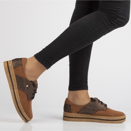 Zapatos de piel Filippo 10123 marrón 6