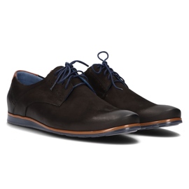 Zapatos de piel Filippo 1757 negro 5