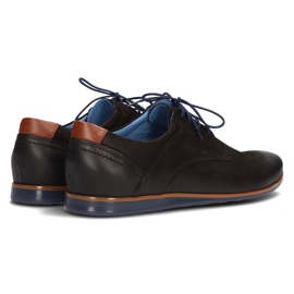 Zapatos de piel Filippo 1757 negro 4