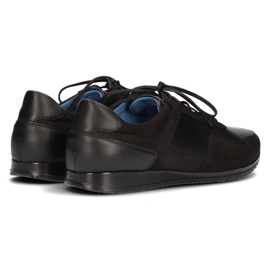 Zapatos de piel Filippo 1755 negro 2